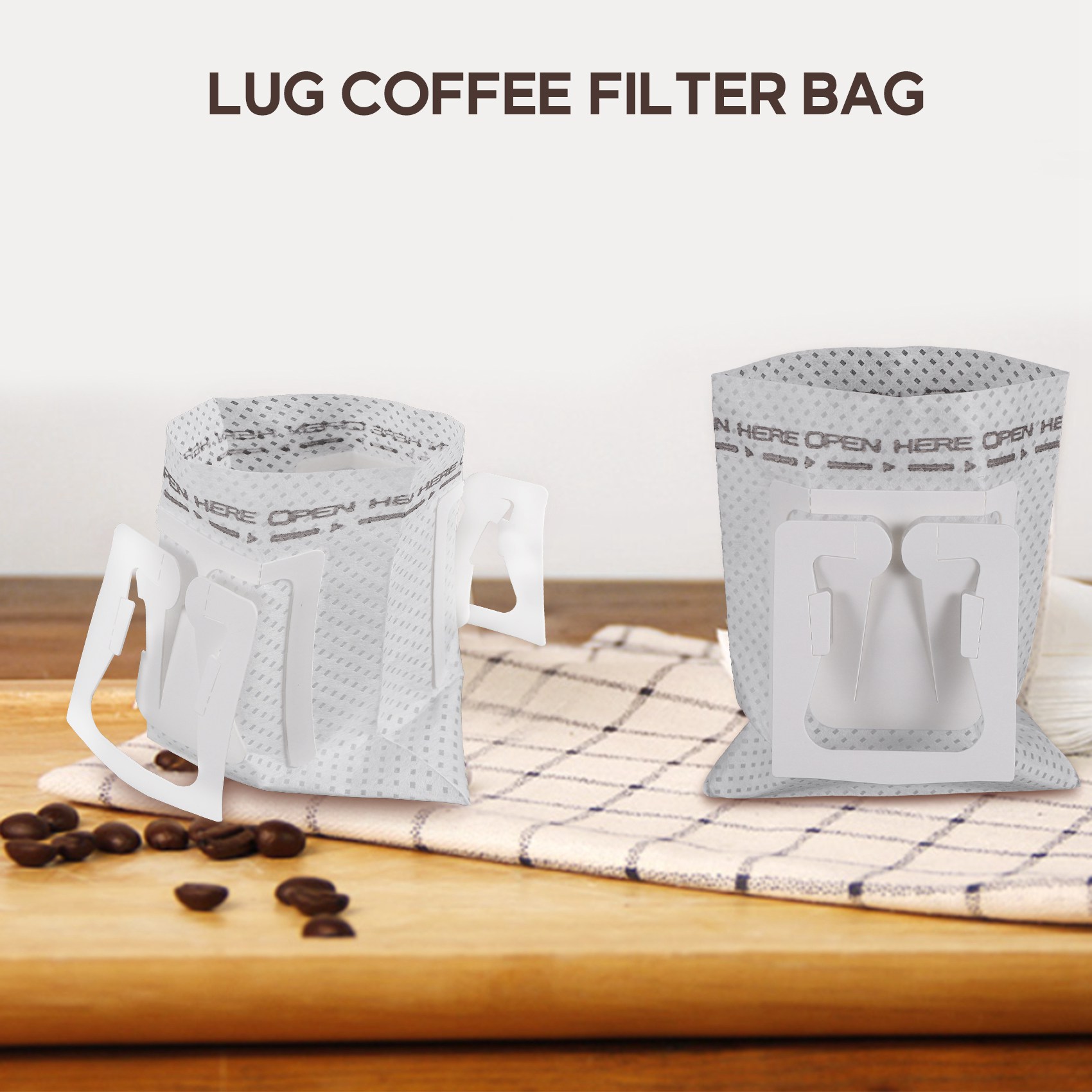 50Pcs / Pack Drip Coffee Filte - Tool Bag 评论和价格