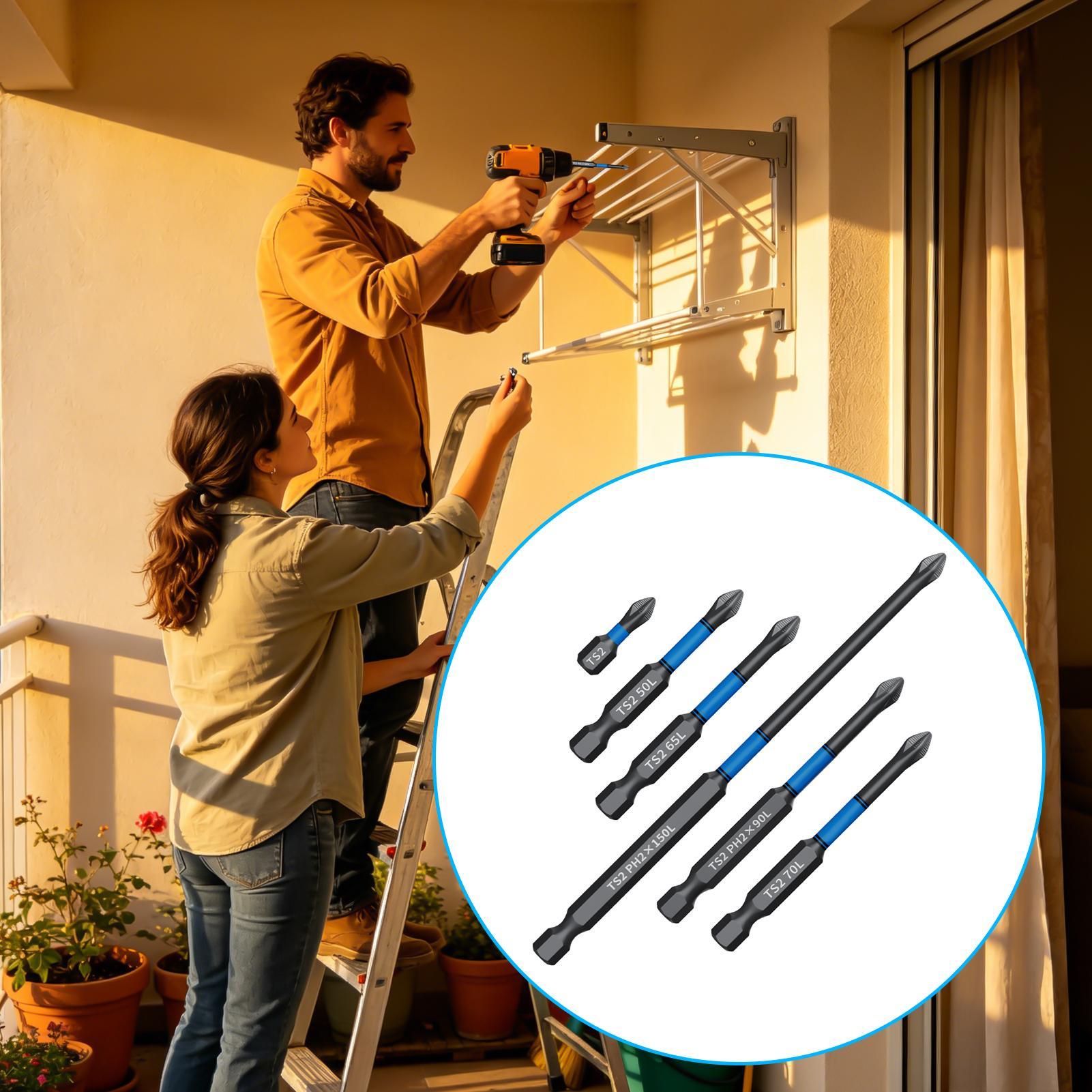 Drill Screwdriver Bit Set 6-Pi - Tool Set 评论和价格