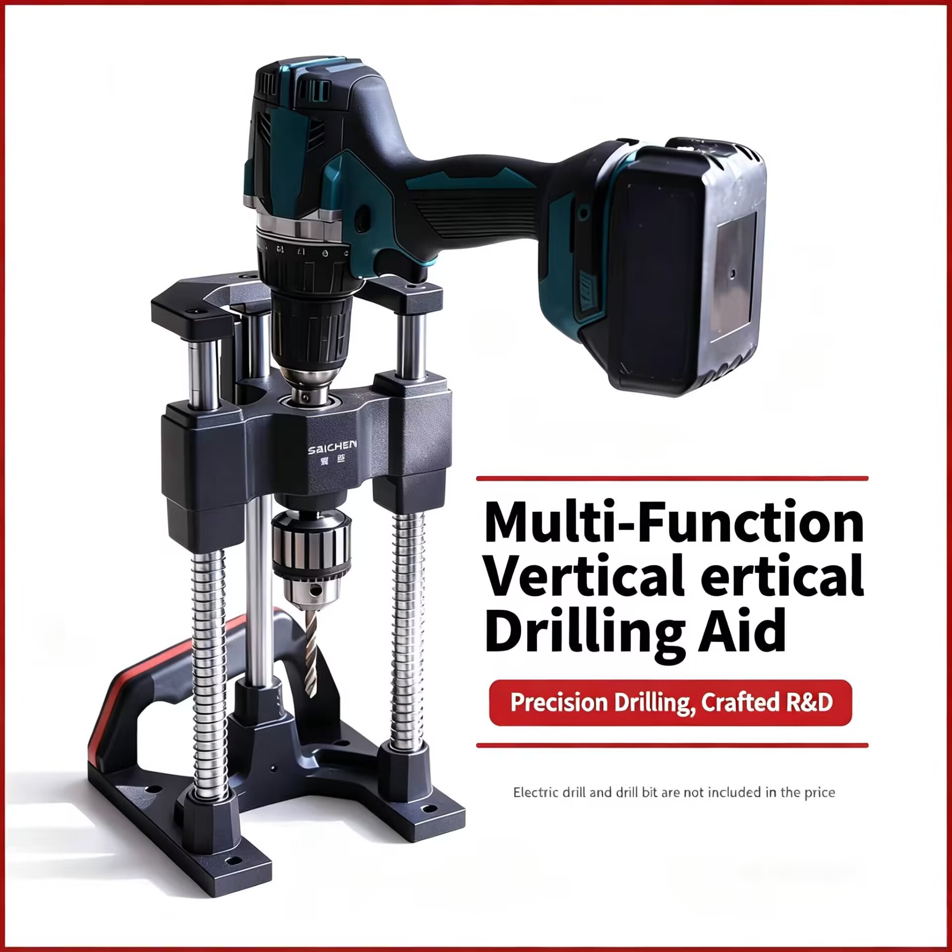 Aluminum Alloy Drill Guide Jig - Drill Press 评论和价格